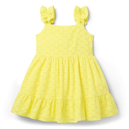 Janie and Jack Girls Eyelet Dress (Toddler/Little Big Kid)