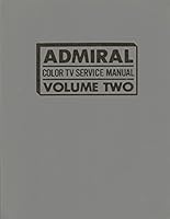 Admiral Color TV Service Manual, 0830626417 Book Cover