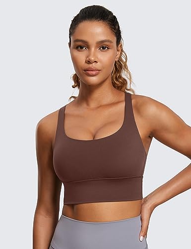 Image of CRZ YOGA Naked Feeling Longline Sports Bras