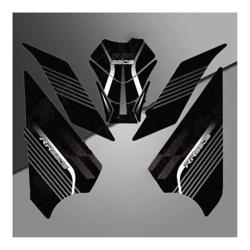 Autocollant RR660S protection de réservoir moto en résine durable