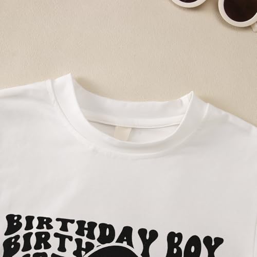 CM C&M WODRO Birthday Boy Shirt Toddler Outfit 2 3 4 5 6 Year Old Birthday Party T-Shirt 2nd 3rd 4th 5th 6th Birthday Gift4