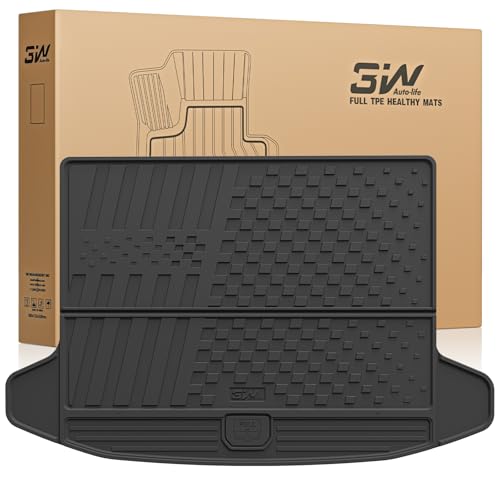 3W Tapis de Coffre pour Kia Sportage 2023-2025 2026, Imperméable Résistant Tapis Protection Coffre de Chien en Thorex™, Résiste aux Chocs, Facile à...