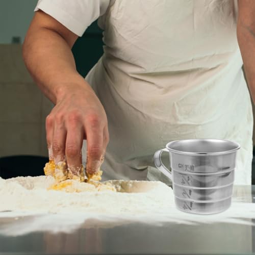 Vaso medidor de acero inoxidable OKUMEYR 8.2X6.9X6.5 cm miniatura 4