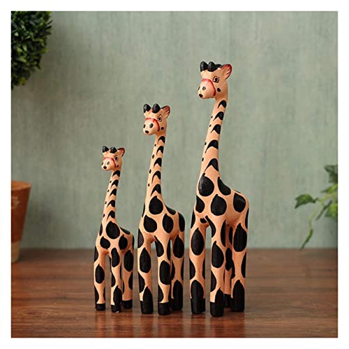 Statue européenne de girafe de salon créative et haut de gamme pour armoire à vin