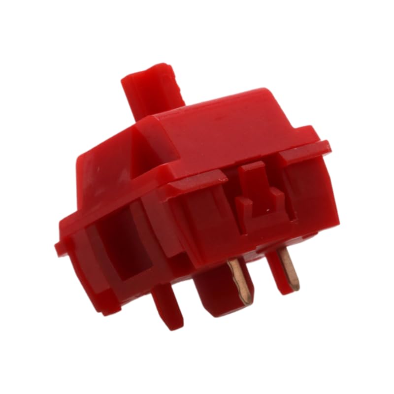 TTRed Przełącznik 40 g liniowy wstępnie nasmarowany 5 pinów HotSwap POM Stem HMX przełączniki do klawiatury mechanicznej Mx