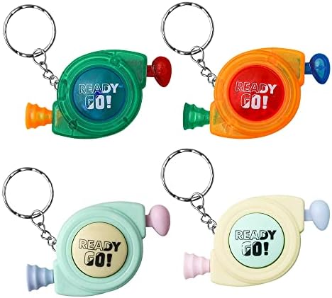 Gobesty 4pcs Bop It Game for Kids, Electronic Rhythm Game Toys, Mini Bop-It Gaming Mode Kids Bop, Single or Double Mode Kids, Micro Series Game with Volume Button, Handheld Game for Kids Boys Girls