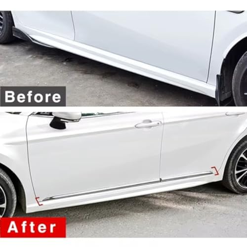Protector de molduras coche para Toyota Camry 2018-2023 panel salpicadero 4