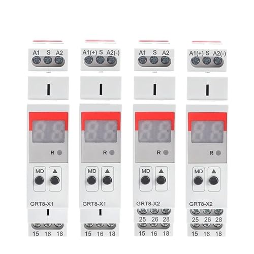 Relais de minuterie multifonction GRT8-X programmateur pour maison connectée - 4