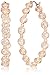 Produktbild Anne Klein Women's Crystal 40 Mm Hoop Earrings, Rose Gold