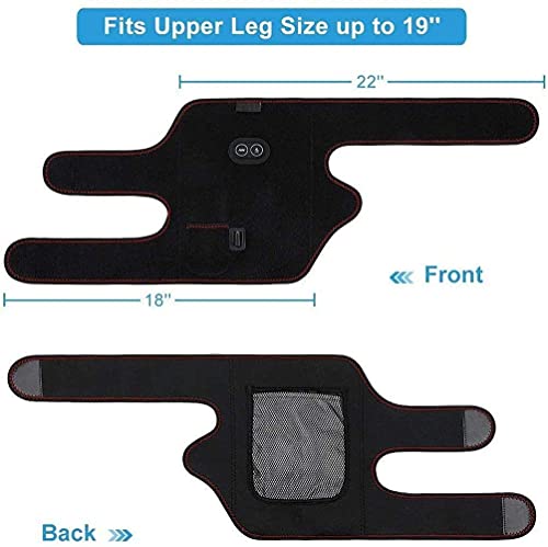 2-In-1 Arthritis Pain Relief Knee Brace, Heated Knee Support For Arthritis, Knee Heating Pad For Hot Or Cold Therapy Keep Warm, Electric Heated Knee Wrap For Pain Relief And Massage #TOP4