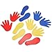 Culnflun Hands and Feet Play Mat Exercise Toy Game Mat for Kids Adults Indoor Outdoor Activity PVC Material Colorful 3 Pairs Hands 3 Pairs Feet