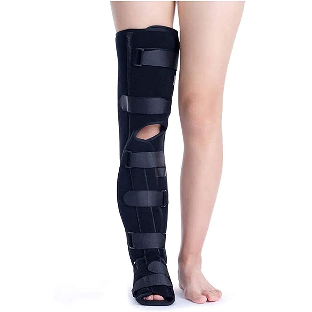 Soporte para la Periostitis Tibial, Rodillera y Tobillera Ajustable, inmovilizador de Pierna, Soporte para la caída de Rodilla y pie - Dolor Articular, tendón, ligamento, Equipo