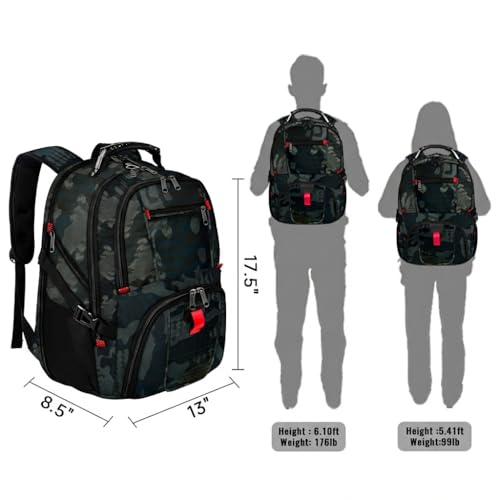 Image of YOREPEK Large Laptop Backpack for Men, Heavy Duty Travel Backpack