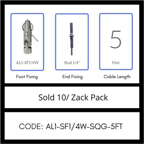 GRIPPLE UL Approved Angel Swivel Female 1/4