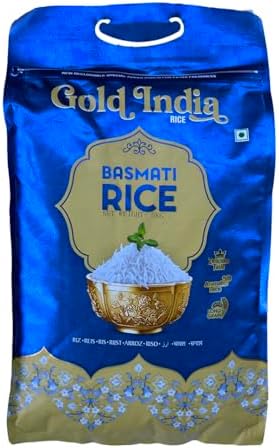 Gold India Basmati Rice, 5 kg