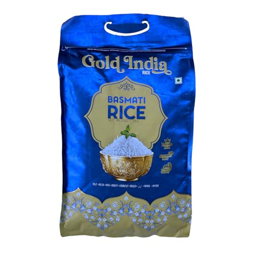 Gold India Basmati Rice, 5 kg