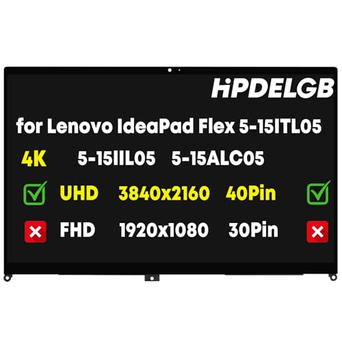 HPDELGB Replacement for Flex 5-15ITL05 UHD