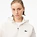 Lacoste Women's SPORT Removable Sport Hoodie, Flour, 8