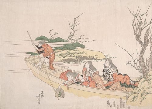Peinture Hokusai Cueillette d'algues pour sublimer l'ambiance de votre séjour
