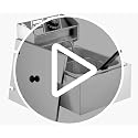 Image of newBasics Deep Fryer Electric Stainless Steel with Variable Temperature Control - (4 Liters)