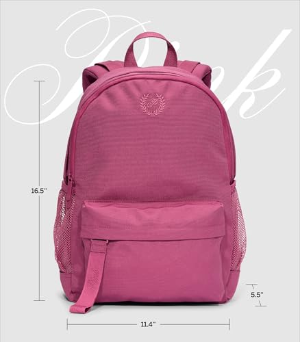 Image of Victoria's Secret Women's Classic Canvas Backpack, Backpack for women, Red Violet, O /S