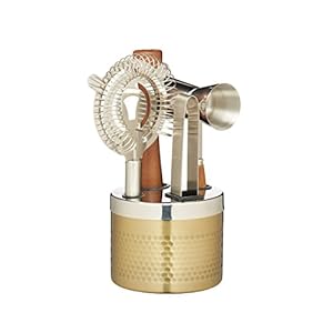 BarCraft Cocktailset, 5-delige Gift Set, in geschenkverpakking