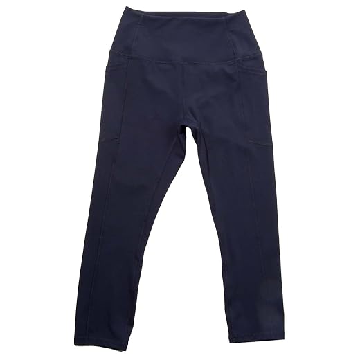 RBX Women'sTech Flex Capris Pants with Side Tech Pockets, Black, Medium