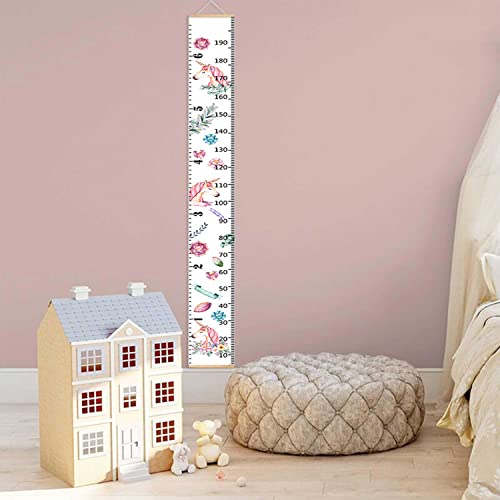 Tabela de crescimento do bebê, tabela de parede de altura para crianças, moldura de madeira de 200 x