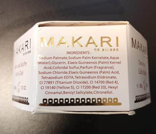 Makari Sapone Classico Acnyl Allo Zolfo, Confezione Da 2 (7 Oz) | Saponetta Anti-Acne | Aiuta A Combattere Brufoli, Punti Bianchi E Neri | Disint - 8