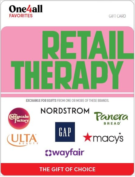 Multi-Brand Choice Cards Retail Therapy Gift Card
