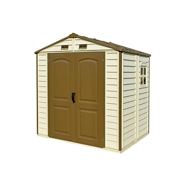 Duramax StorePro Garden Shed with Plastic Floor & Fixed Window