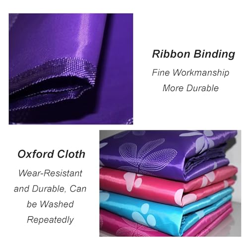 Garment Bags for Hanging Clothes, 3 Pcs Suit Bags for Closet Storage, Coat Protector with Zipper, Garment Covers for Travel with Clear Window(Blue,58x125cm/23x49in)4