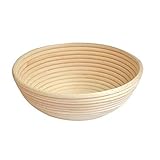 youngfate Gärkorb Rund Set Brot Brotbackkorb Peddigrohr Proofing Für Die Herstellung Aller Brotsorten, Die Zeit Zum Aufgehen Oder Quellen Benötigen