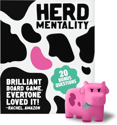 Herd Mentality Board Game: #1 Family Party Game, 4-20 Players