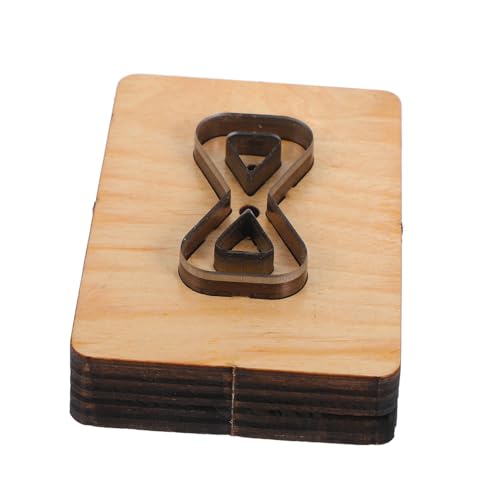 HOMSFOU Backpack Strap Cutting Mold DIY Leather Craft Tool Wooden Template Cutting Dies