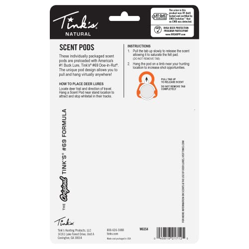 Pete Rickard's Indian Buck Lure, 2-Ounce