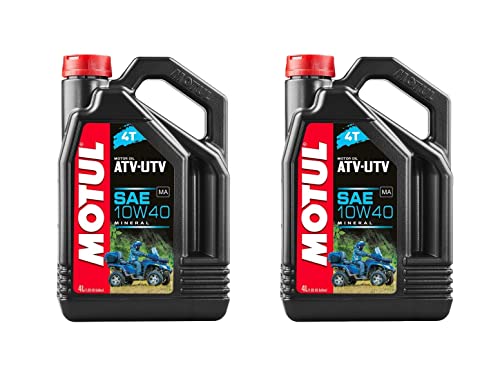 Aceite motor 10W-40 set 2 unidades 8 litros 4T