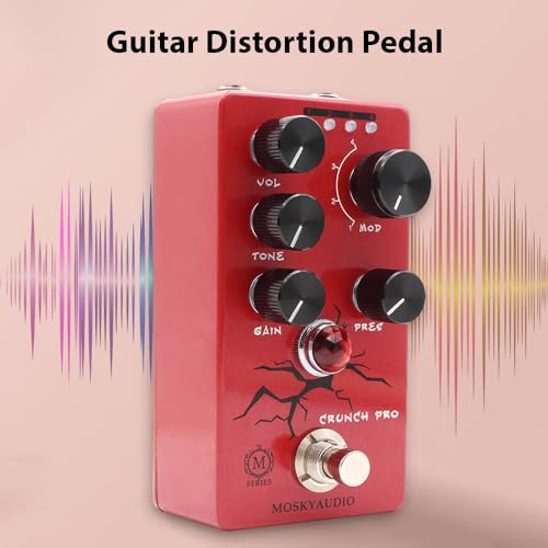 Jemora Pédale de distorsion de guitare Pédale d’effets de guitare électrique Contrôle Vol/Tonalité/Gain/Pres True Bypass Coque métallique DC 9 V 6,35 mm Interface d’entrée/sortie Mini distorsion - Les Beatles, Paul McCartney, John Lennon, RIngo Starr, George Harrison Jemora Pédale de distorsion de guitare Pédale d'effets de guitare électrique Contrôle Vol/Tonalité/Gain/Pres True Bypass Coque métallique DC 9 V 6,35 mm Interface d'entrée/sortie Mini distorsion – Image 7