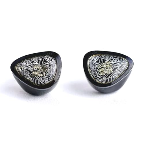 Image of Concept Kart Tangzu Wan'Er S.G 2 Wired IEM Earphone With Mic,10Mm PET Diaphragm Dynamic Driver In Ear Monitor Earbuds With Ergonomic Resin Housing,Detachable 0.78Mm 2-Pin Silver-Plated(Black,Type-C)
