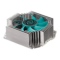 Iceberg Thermal IceFLOE T65 ITX Low Profile 3 Heatpipe Extrusion Aluminium Kühlkörper HTPC CPU Kühler mit 80mm Lüfter