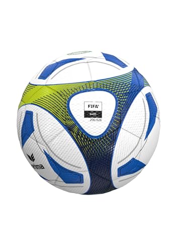 Erima Unisex-Erwachsene Hybrid Training Fußball (719505), royal/Lime, 5 – Ansicht 2