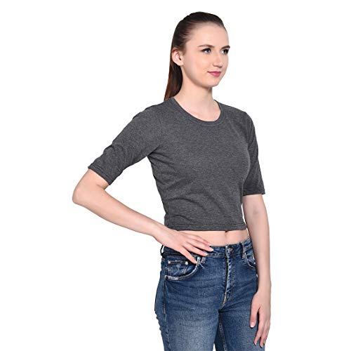 Image of Geum Women's Cotton Round Neck Half Sleeve Top