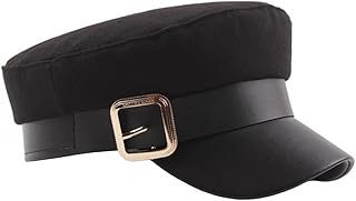 Women Fashion Fiddler Cap Chauffeur Hat Newsboy Hat Yacht Captain Sailor Hat Baker Boy Cap