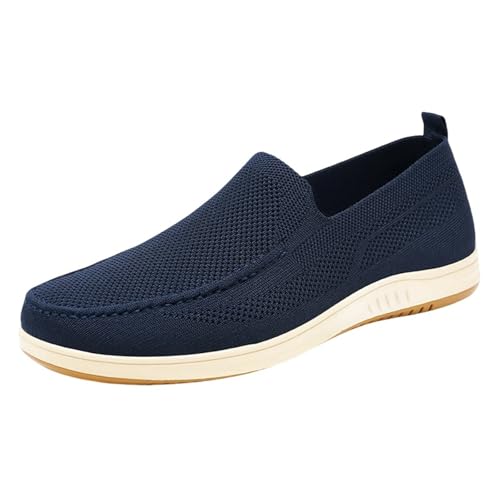 Zapatillas de correr para hombre, transpirables, informales, ligeras, sin cordones, zapatillas de deporte, zapatillas de senderismo, de malla, antideslizantes, para tenis, fitness, correr, entrenar