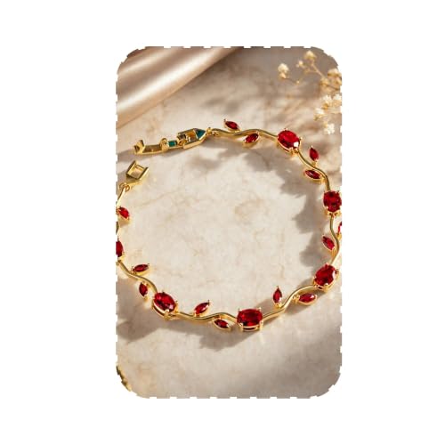 Image of Fashion Frill Tulip Bracelets For Women Stylish | Gold Plated Bracelet For Girls Stylish | Stainless Steel Jewellery For Woman Bracelet | Adjustable Hand Bracelet Set For Women | Birthday Gifts For Woman, Girls