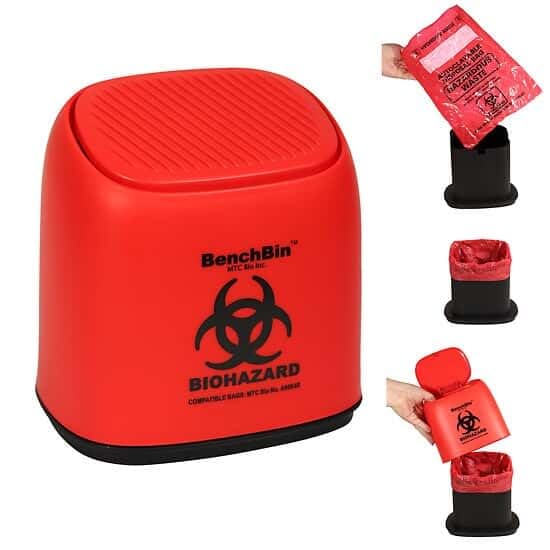 Cole-Parmer MTC Bio BenchBin™ Benchtop Biohazard Bin