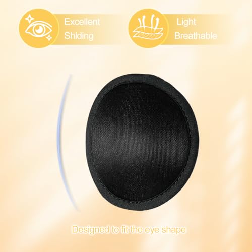 Image of Dog Eye Patch,Small to Large Dogs & Cats Eye Injuries & Surgery Wounds Protection, Black