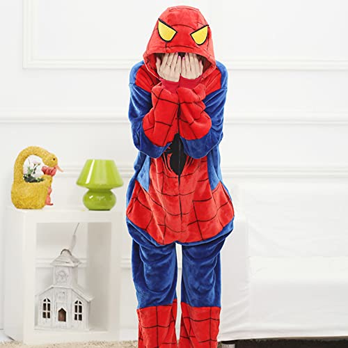 DreamJing Adult Onesie Pajamas Spider Cosplay Anime Christmas Sleepwear Jumpsuit Costume Women Men Superhero Cosplay World Book Day Costume - Image 3