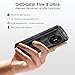 DOOGEE Fire 3 Ultra Android 15 AI Outdoor Handy ohne Vertrag, 24GB + 256GB/2TB TF Outdoor Smartphone, 8350mAh, Unisoc T7200, 5.5"HD+16MP Gemini AI+20MP Nachtsicht Kamera, 4G LET, NFC, Face ID,OTG,IP68