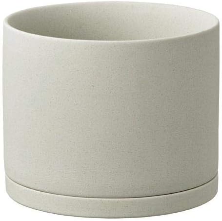 Kinto Earth Gray Plant Pot - 5 Inch